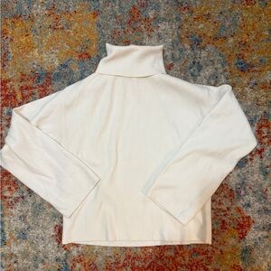 Elegant Cream Turtleneck Sweater
